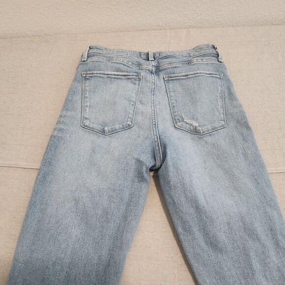 Abercrombie & Fitch Jeans Womens 27/4 Blue Simone High Rise Ankle Stretch 27x27 - Picture 12 of 14